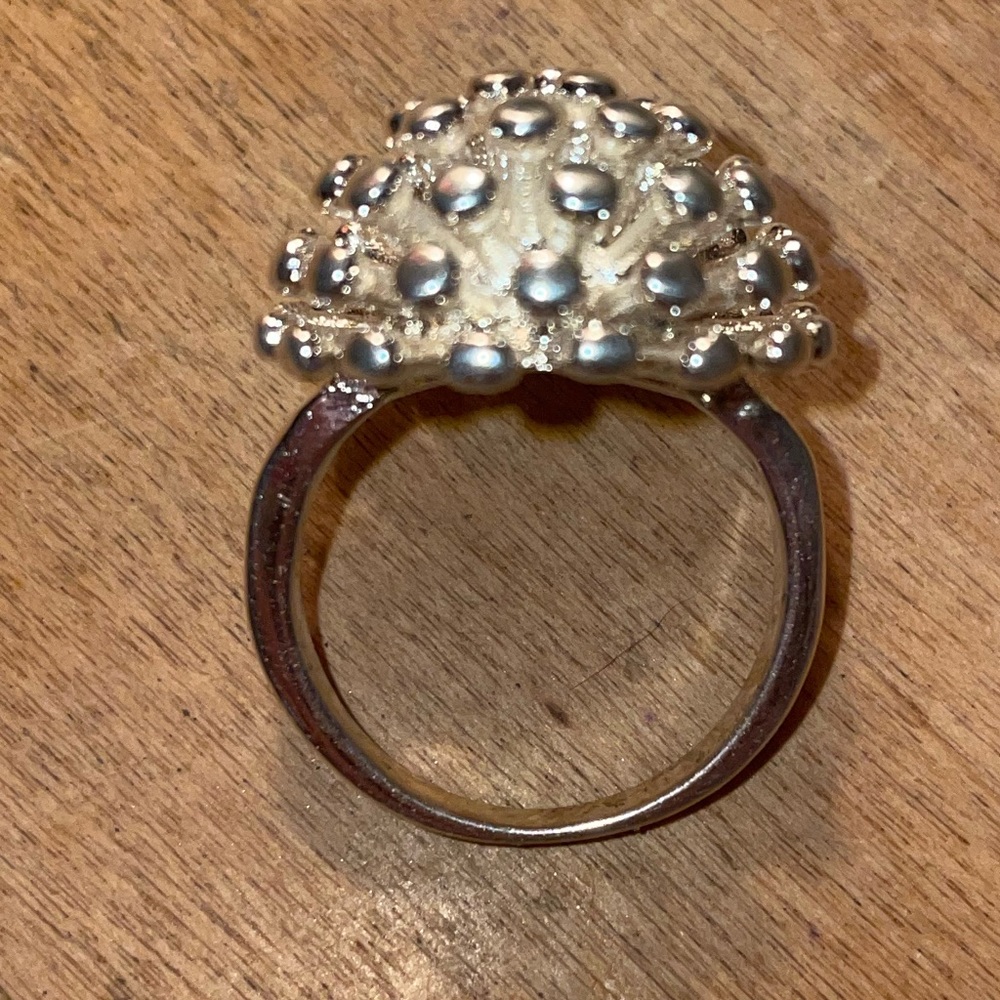 Silver 925 Starburst Ring - Picture 7 of 11